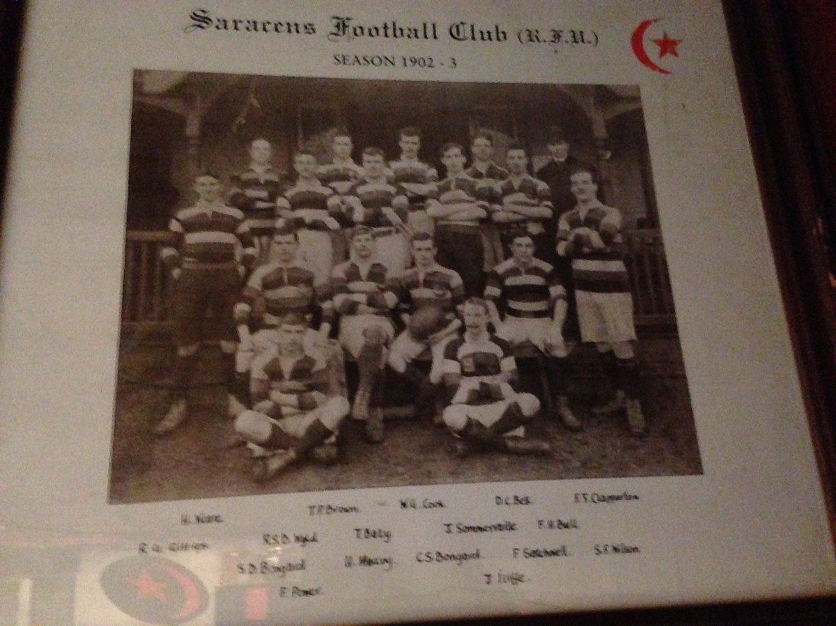 Saracens 1st XV 1902-03