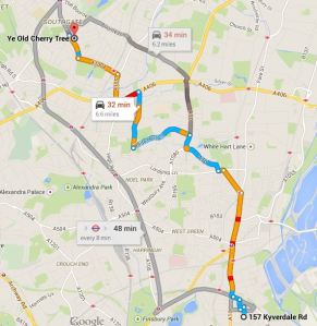 Frank Pilley's Neighbourhood! Hackney to Southgate via White Hart Lane